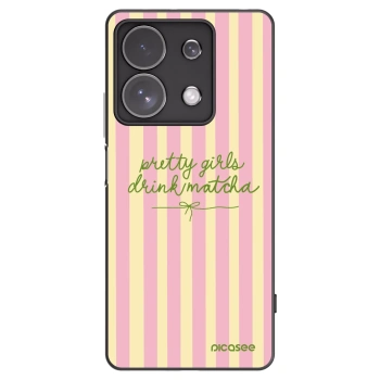 Picasee silikónový čierny obal pre Xiaomi Redmi Note 13 Pro 4G - Pretty matcha