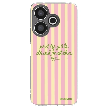 Picasee silikónový prehľadný obal pre Xiaomi Redmi 13 4G - Pretty matcha