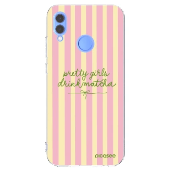 Picasee silikónový prehľadný obal pre Honor 10 Lite - Pretty matcha