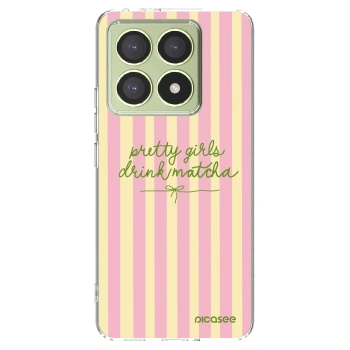 Picasee silikónový prehľadný obal pre Xiaomi 14T - Pretty matcha