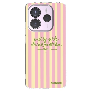 Picasee silikónový prehľadný obal pre Xiaomi Redmi Note 14 5G - Pretty matcha