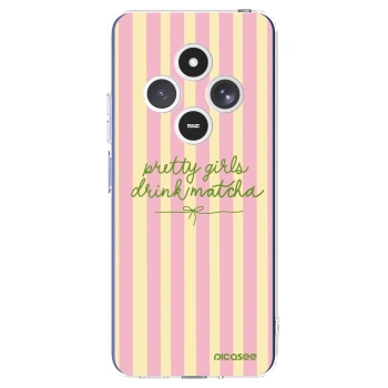 Picasee silikónový prehľadný obal pre Xiaomi Redmi 14C - Pretty matcha