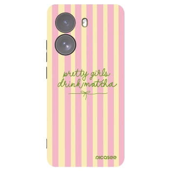 Picasee silikónový čierny obal pre Xiaomi Poco X7 - Pretty matcha