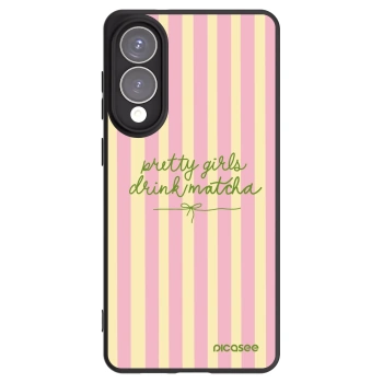 Picasee silikónový čierny obal pre Samsung Galaxy S25 Edge 5G - Pretty matcha