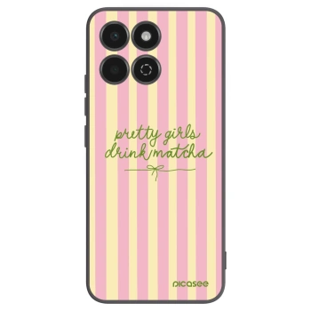 Picasee silikónový čierny obal pre Honor 200 Smart 5G - Pretty matcha