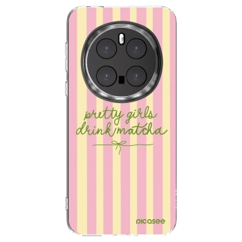 Picasee silikónový prehľadný obal pre Honor Magic7 Pro 5G - Pretty matcha
