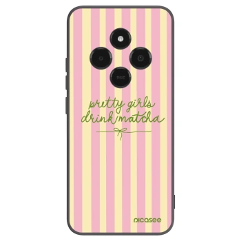 Picasee silikónový čierny obal pre Xiaomi Poco C75 - Pretty matcha