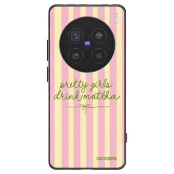 Picasee silikónový čierny obal pre Vivo X200 Pro - Pretty matcha