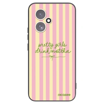 Picasee silikónový čierny obal pre Honor 400 5G - Pretty matcha