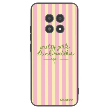 Picasee silikónový čierny obal pre Realme 12X - Pretty matcha