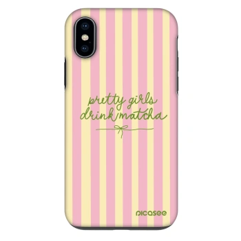 Obal pre Apple iPhone X/XS - Pretty matcha
