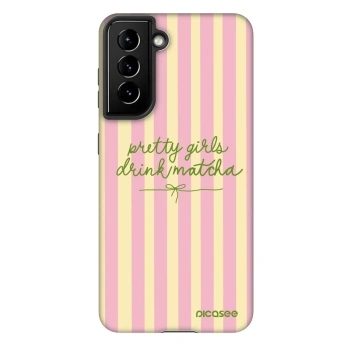 Obal pre Samsung Galaxy S21 FE 5G - Pretty matcha