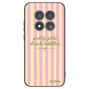 Picasee silikónový čierny obal pre Xiaomi Redmi Note 15 Pro 4G - Pretty matcha
