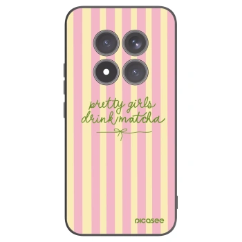Picasee silikónový čierny obal pre Xiaomi Redmi Note 15 Pro+ - Pretty matcha