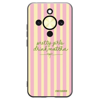 Picasee silikónový čierny obal pre Honor Magic8 Lite 5G - Pretty matcha