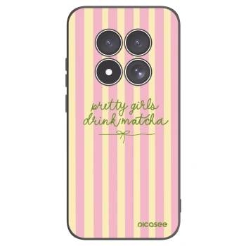 Picasee silikónový čierny obal pre Xiaomi Redmi Note 15 Pro 5G - Pretty matcha
