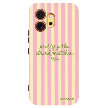 Picasee silikónový čierny obal pre Honor 600 - Pretty matcha