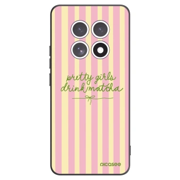 Picasee silikónový čierny obal pre Xiaomi Redmi Note 15 5G - Pretty matcha