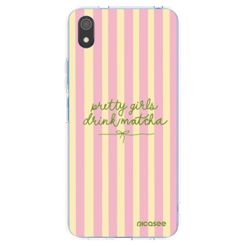 Picasee silikónový prehľadný obal pre Xiaomi Redmi 7A - Pretty matcha