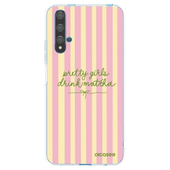 Picasee silikónový prehľadný obal pre Huawei Nova 5T - Pretty matcha