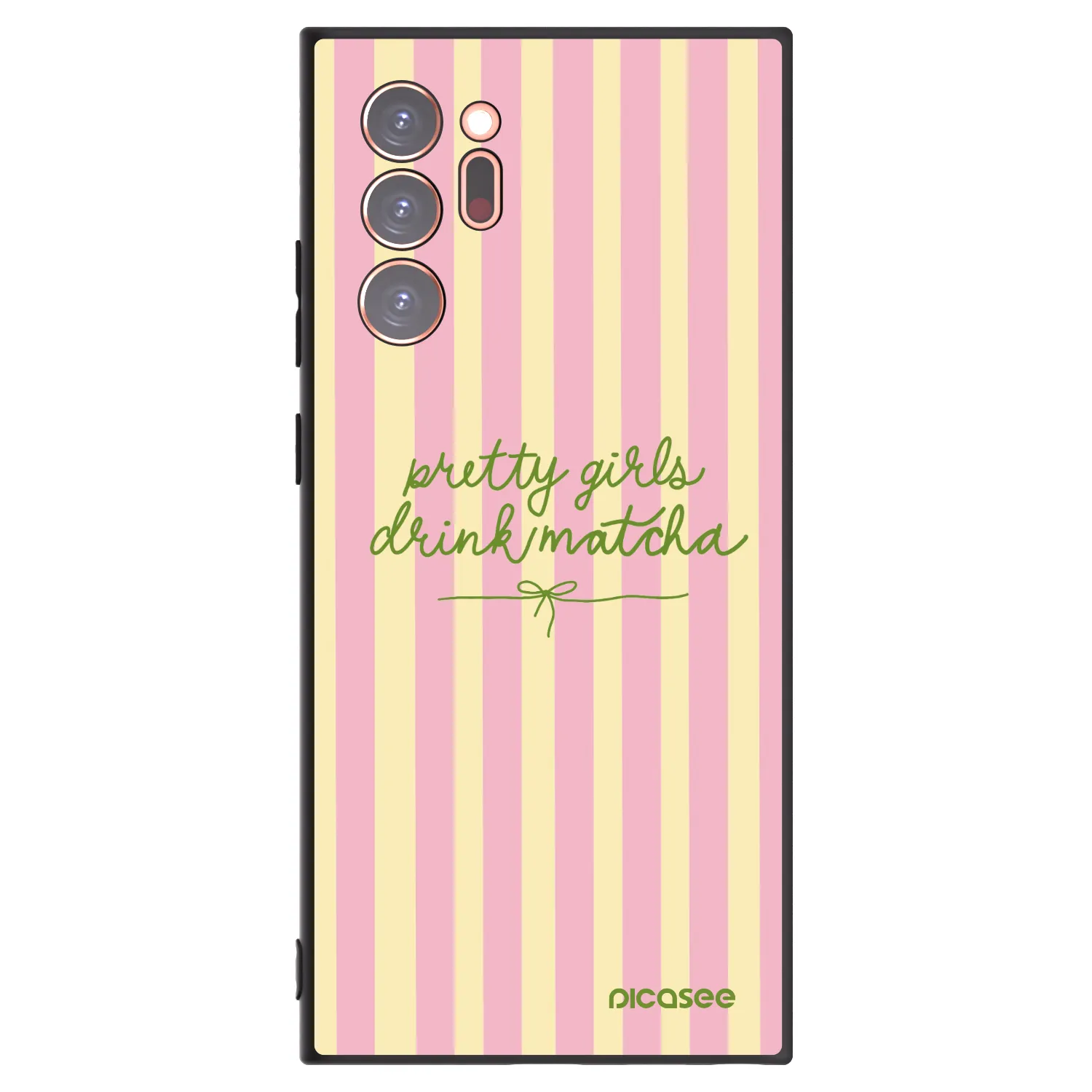Picasee silikónový čierny obal pre Samsung Galaxy Note 20 Ultra - Pretty matcha