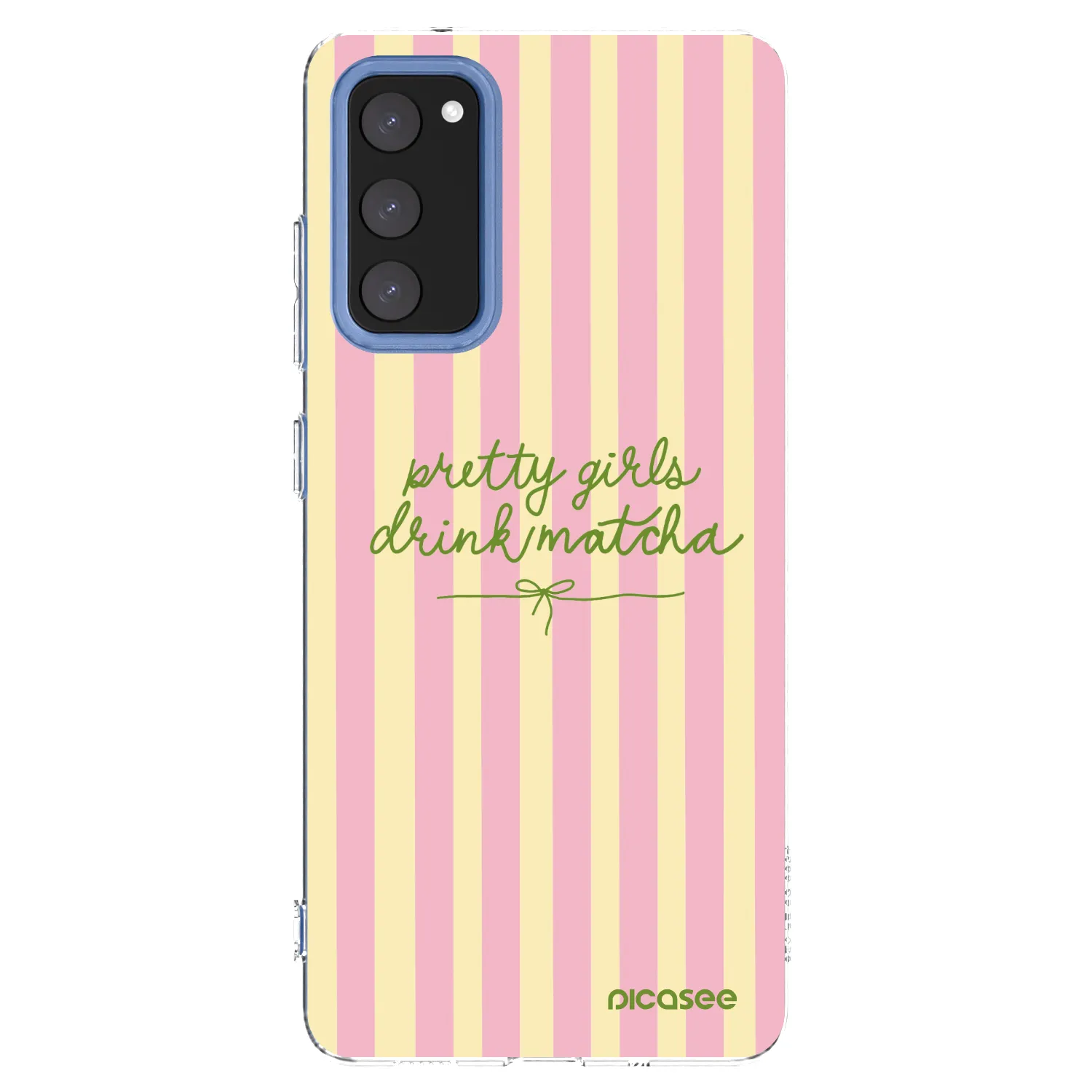 Picasee silikónový prehľadný obal pre Samsung Galaxy S20 FE - Pretty matcha