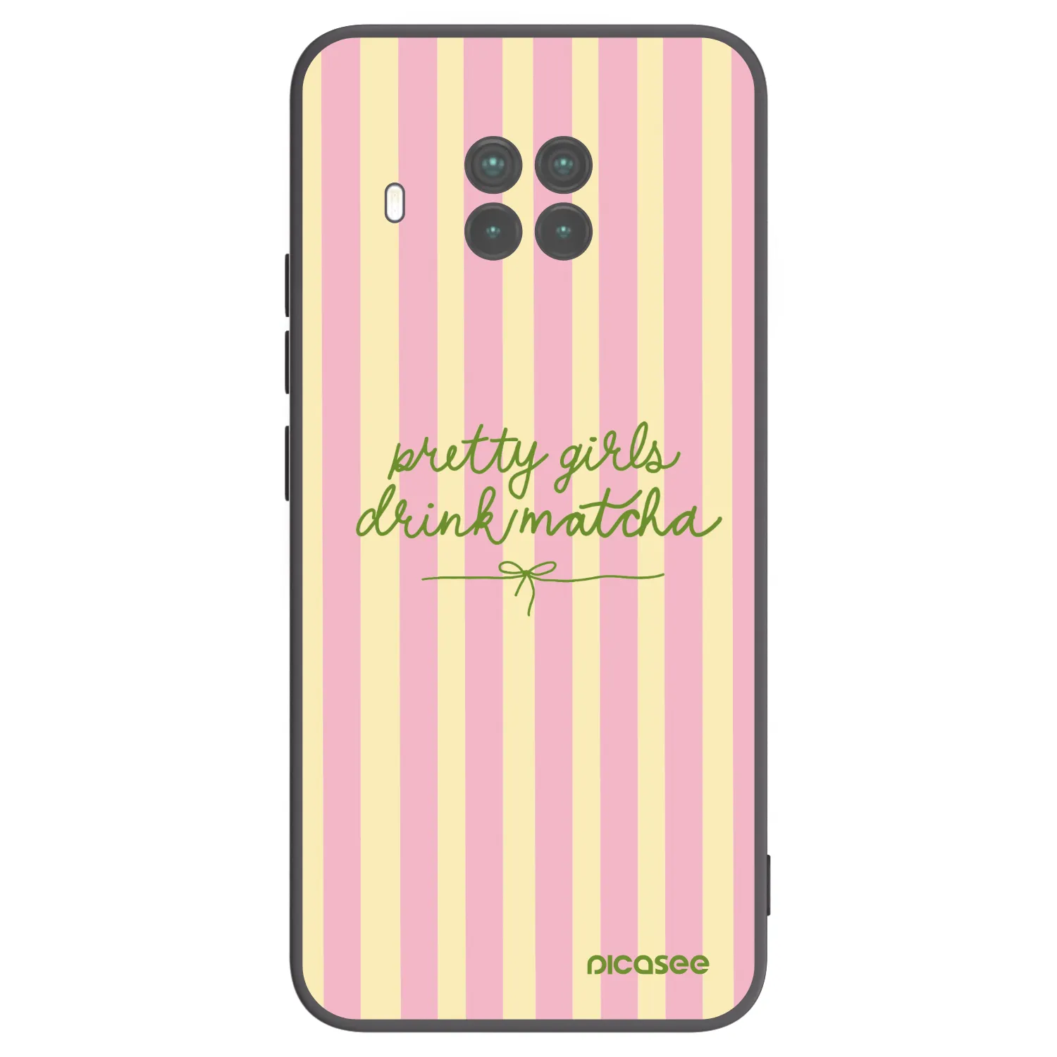 Picasee silikónový čierny obal pre Xiaomi Mi 10T Lite - Pretty matcha