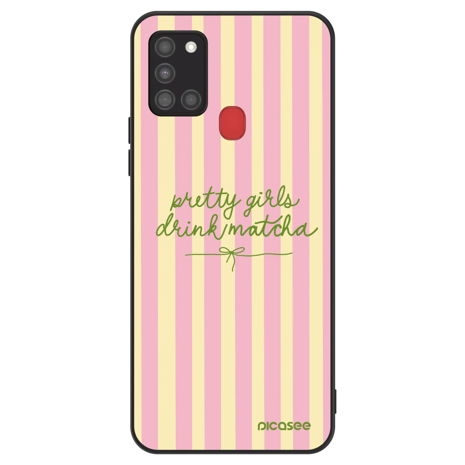 Picasee ULTIMATE CASE pro Samsung Galaxy A21s - Pretty matcha