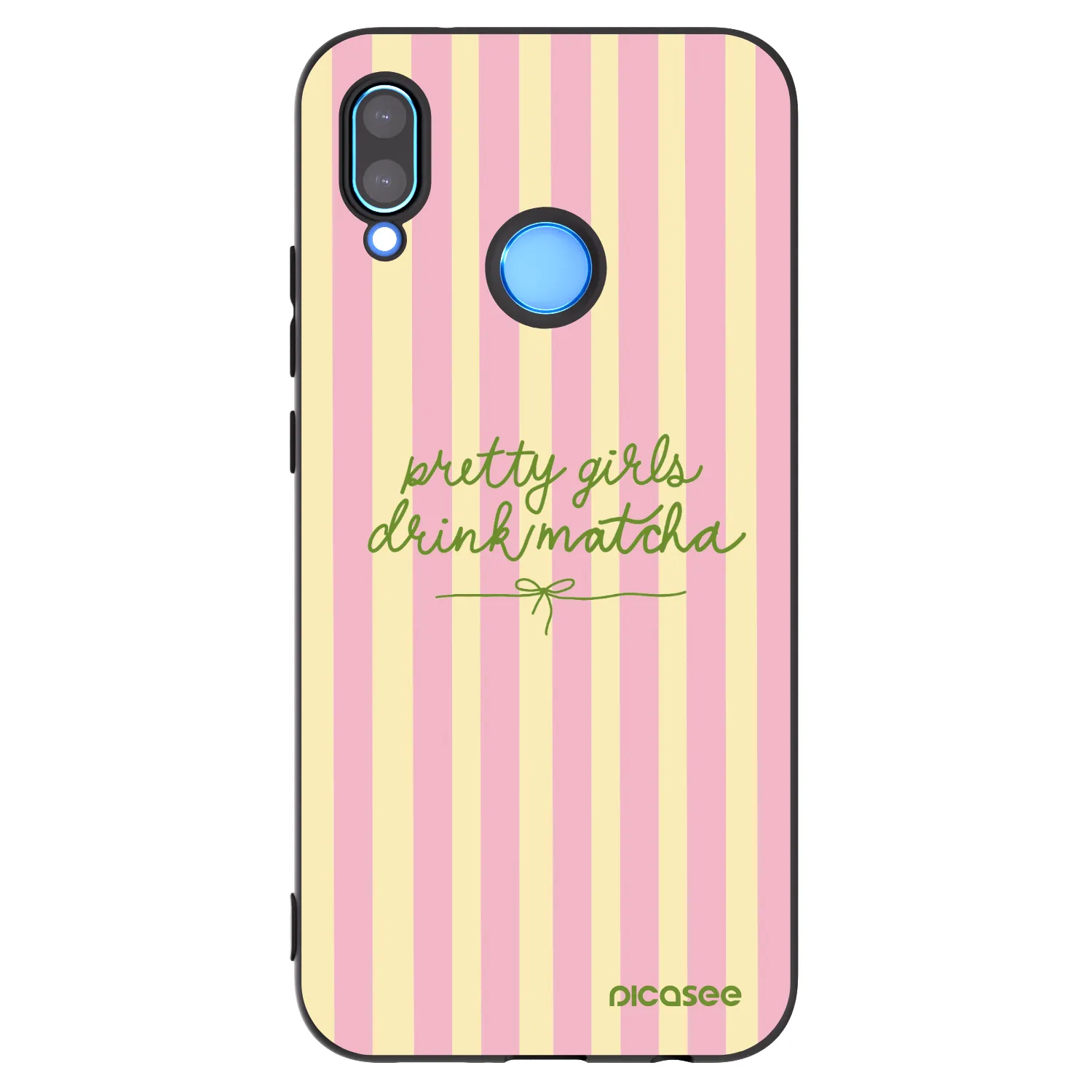 Picasee silikónový čierny obal pre Huawei P20 Lite - Pretty matcha