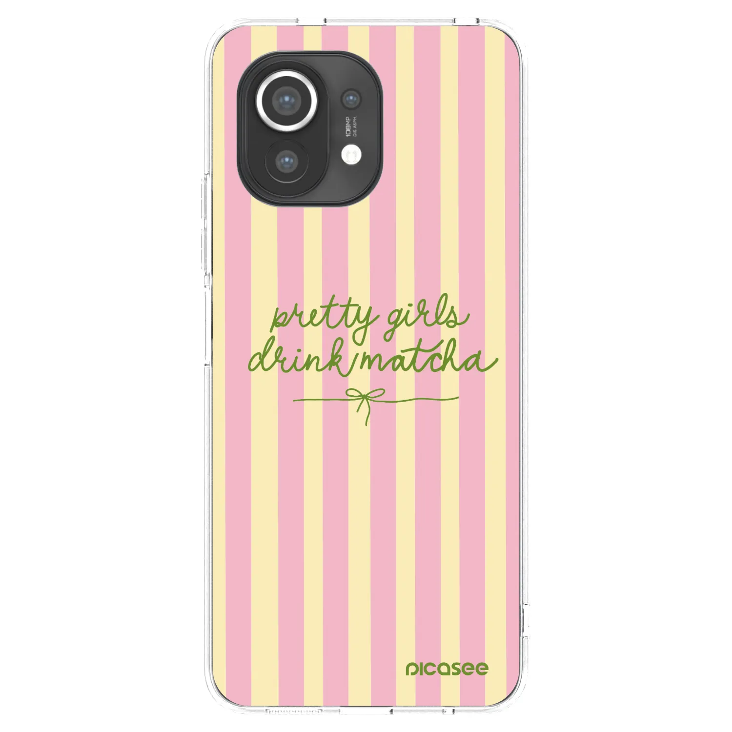 Picasee silikónový prehľadný obal pre Xiaomi Mi 11 - Pretty matcha
