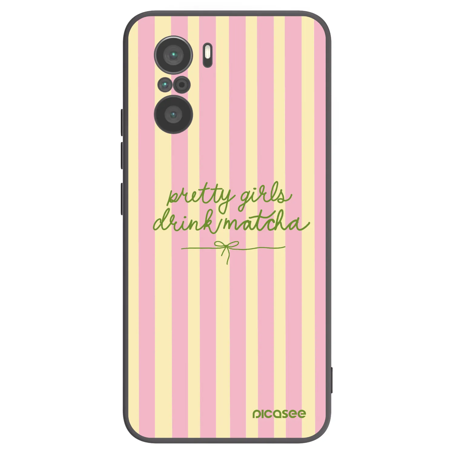 Picasee silikónový čierny obal pre Xiaomi Poco F3 - Pretty matcha