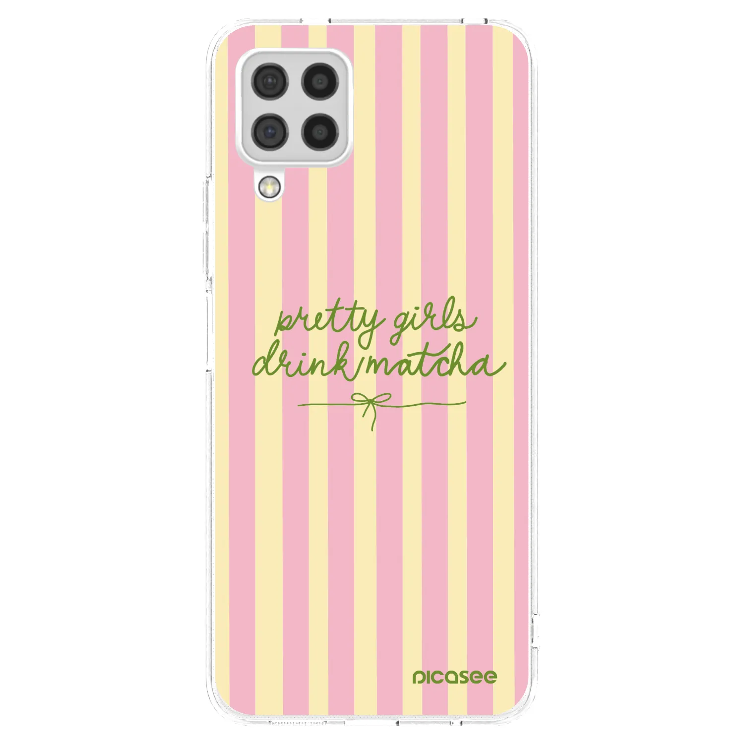 Picasee silikónový prehľadný obal pre Samsung Galaxy A22 A225F 4G - Pretty matcha