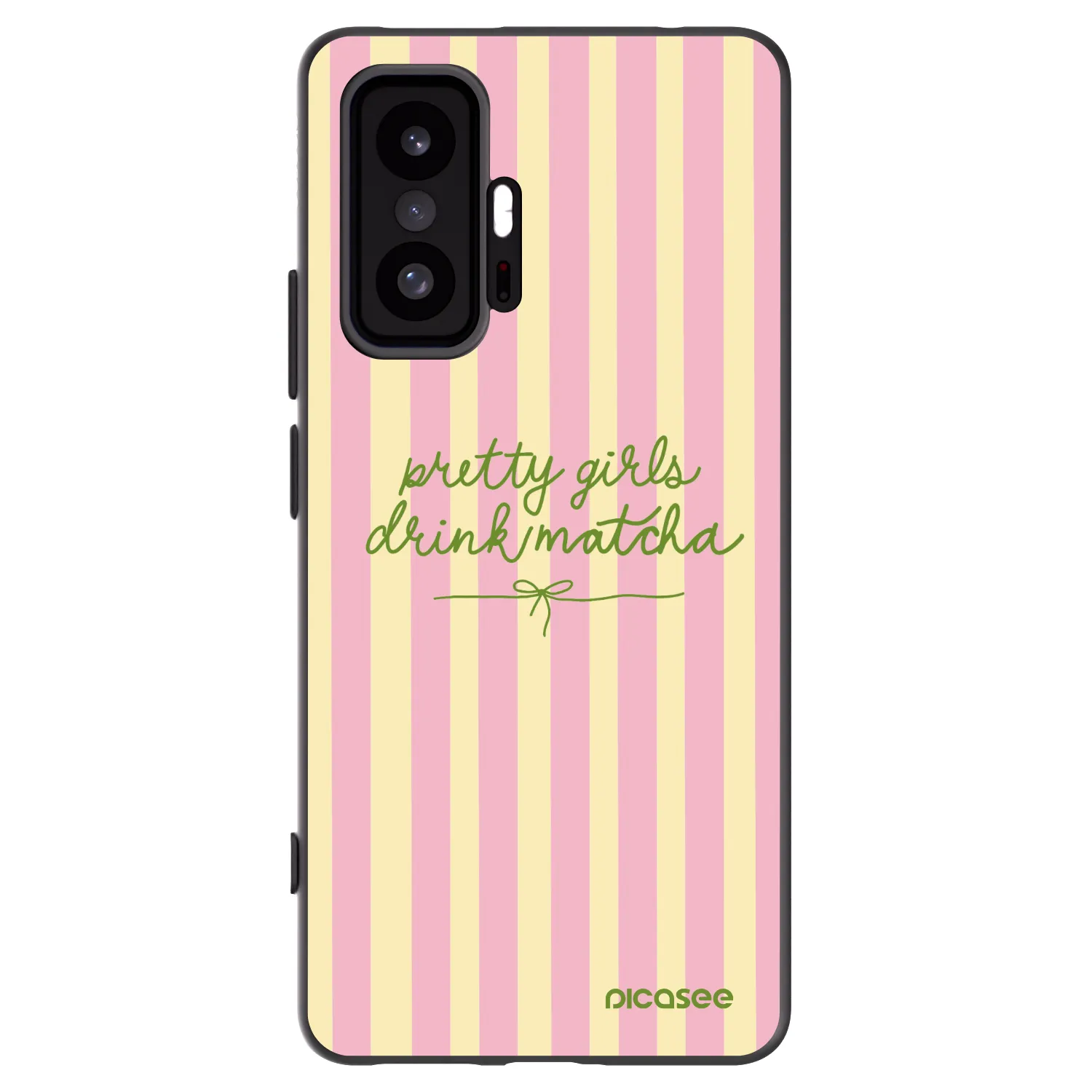 Picasee silikónový čierny obal pre Xiaomi 11T - Pretty matcha