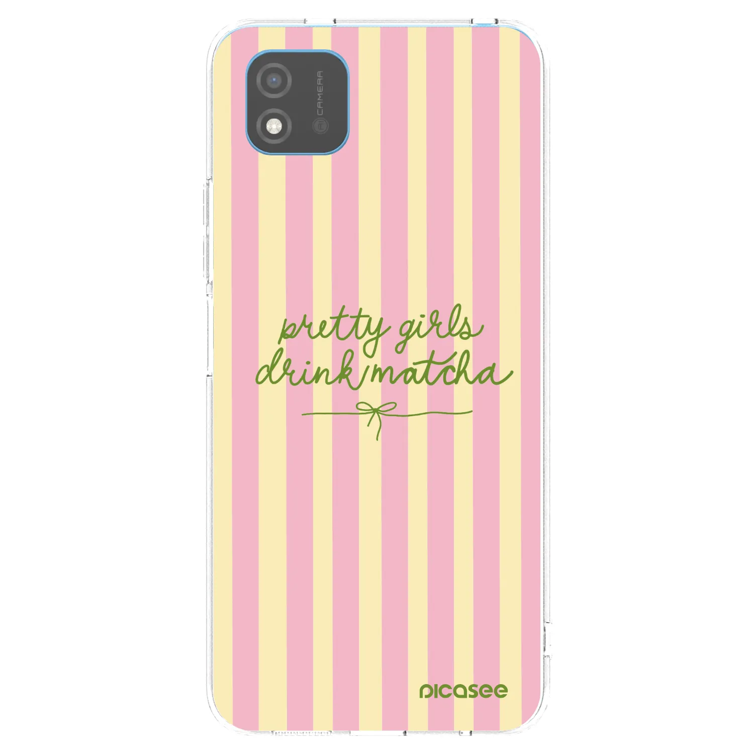Picasee silikónový prehľadný obal pre Realme C11 (2021) - Pretty matcha