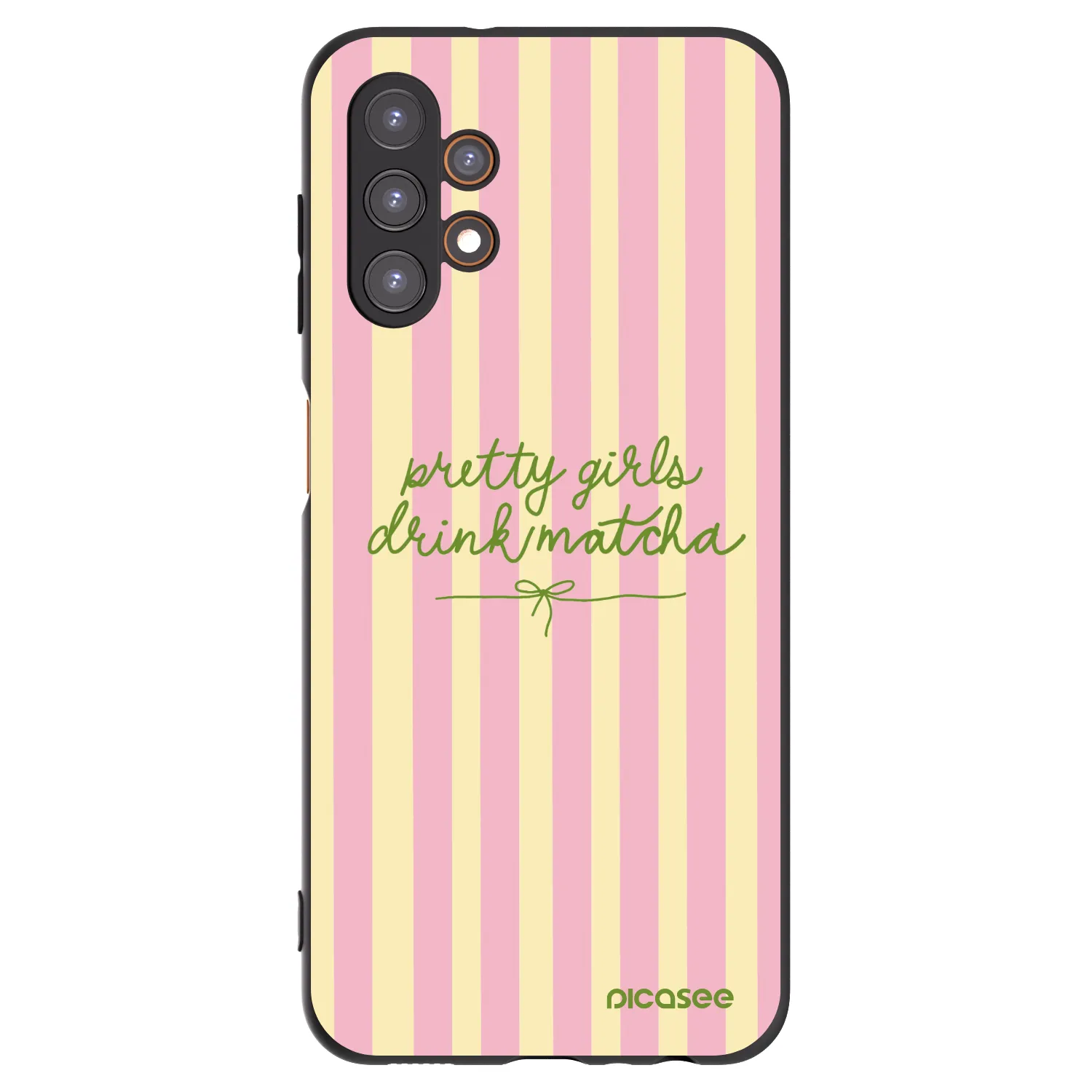 Picasee silikónový čierny obal pre Samsung Galaxy A13 4G A135 - Pretty matcha