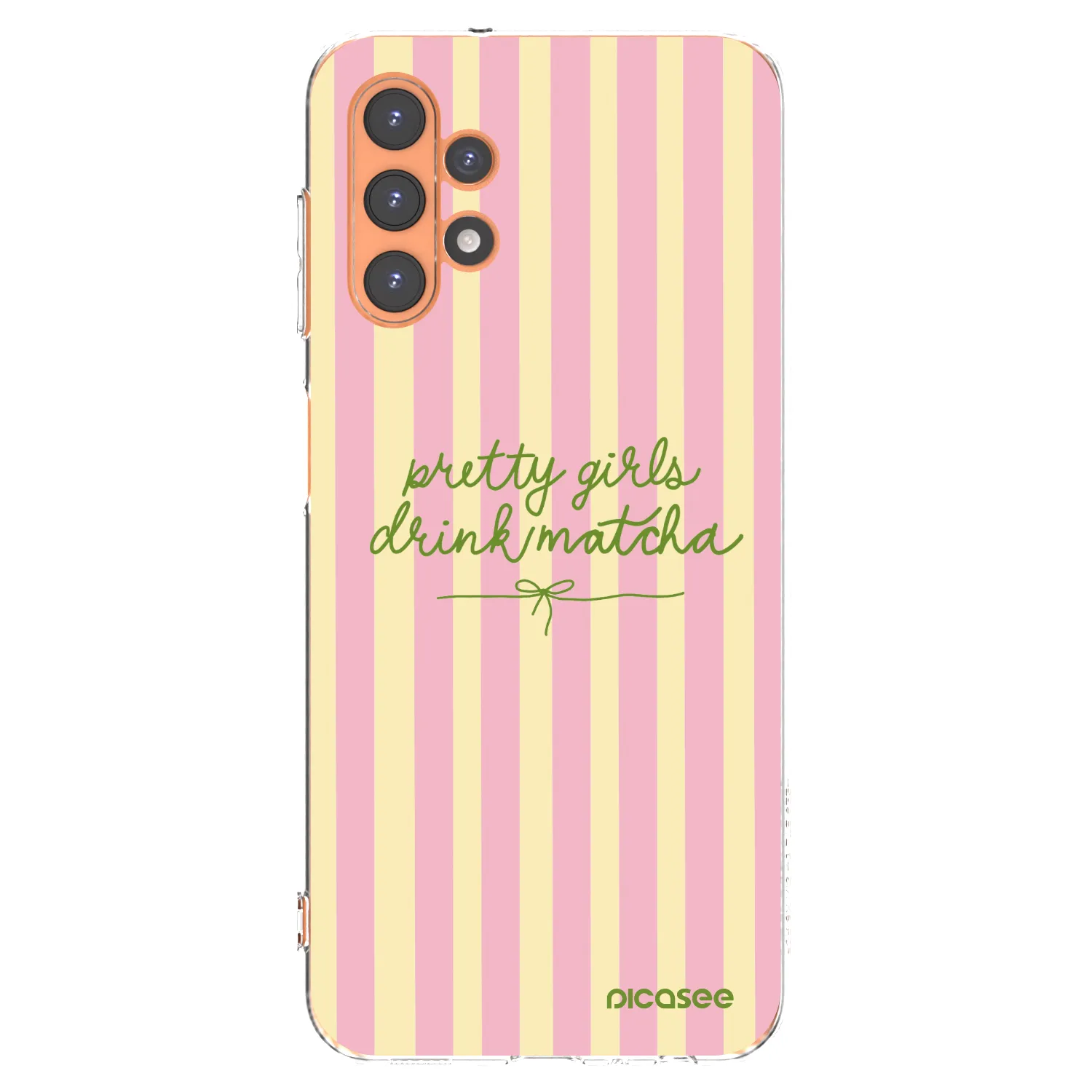 Picasee silikónový prehľadný obal pre Samsung Galaxy A13 4G A135 - Pretty matcha