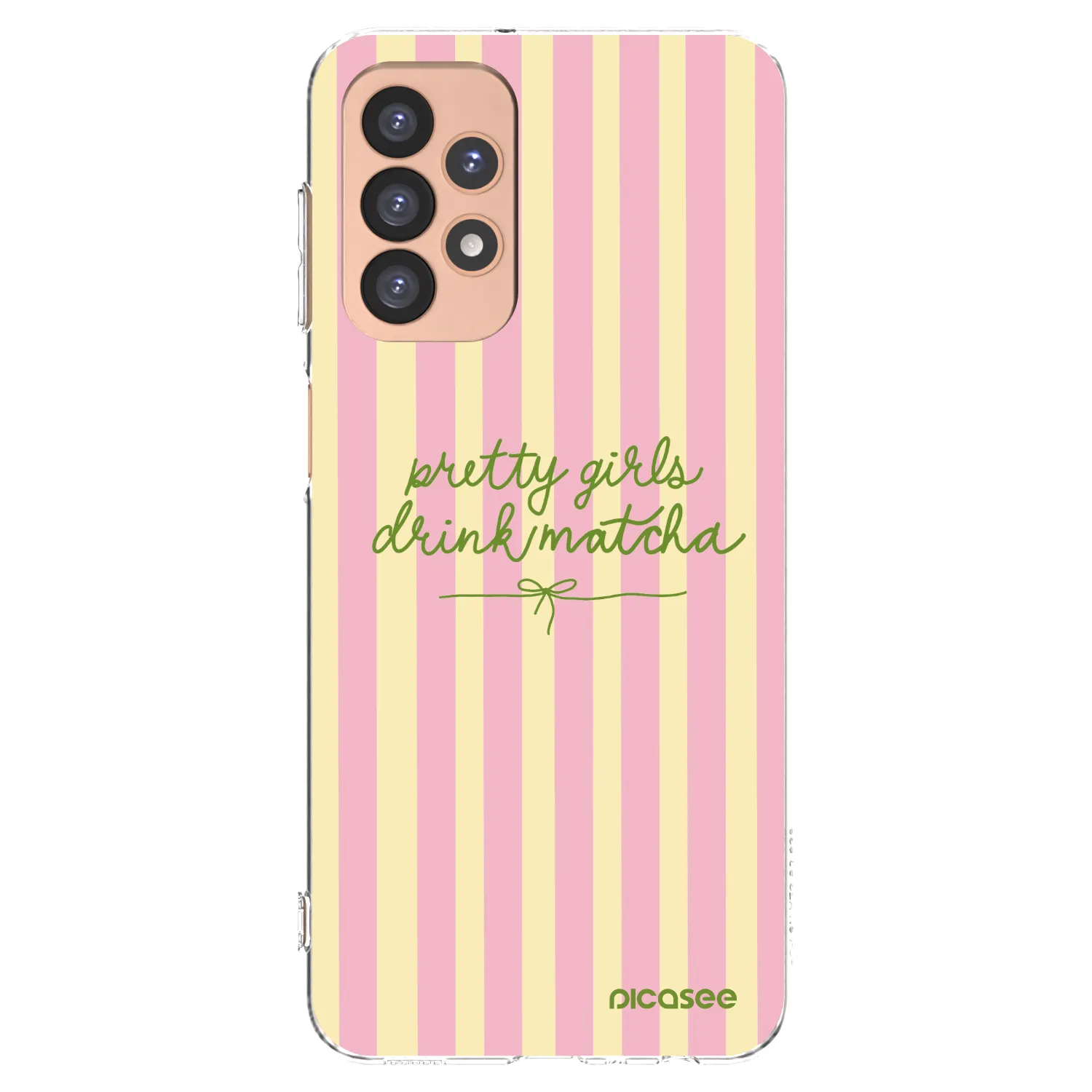 Picasee silikónový prehľadný obal pre Samsung Galaxy A23 A236B 5G - Pretty matcha
