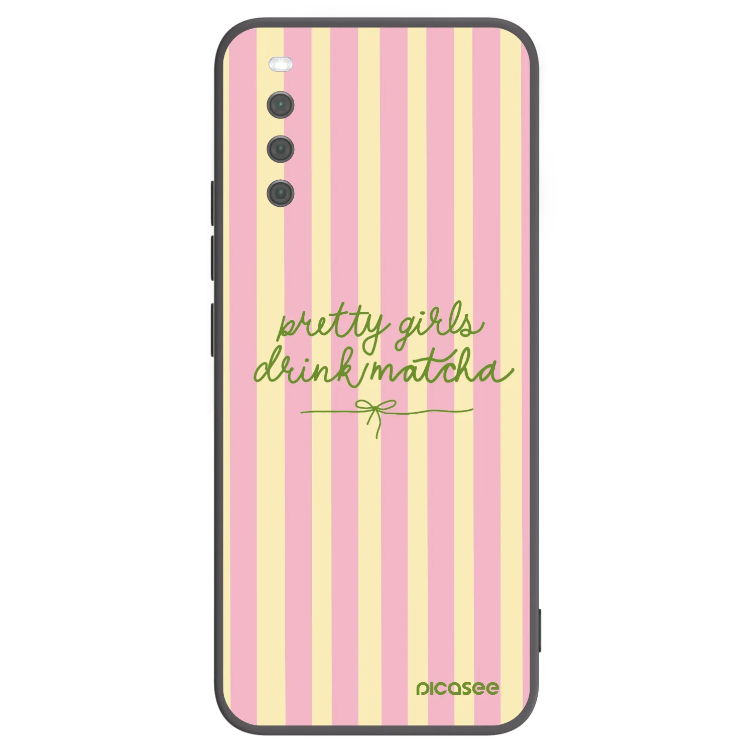 Picasee silikónový čierny obal pre Sony Xperia 10 III - Pretty matcha