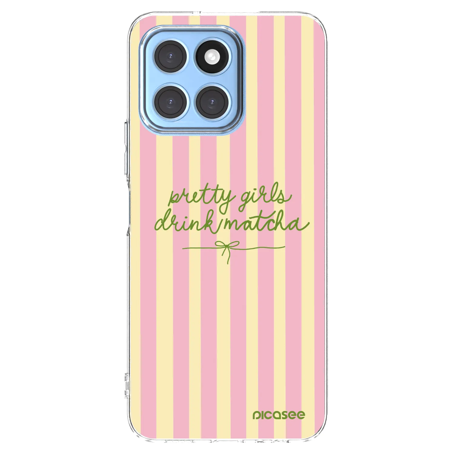 Picasee silikónový prehľadný obal pre Honor X6 - Pretty matcha