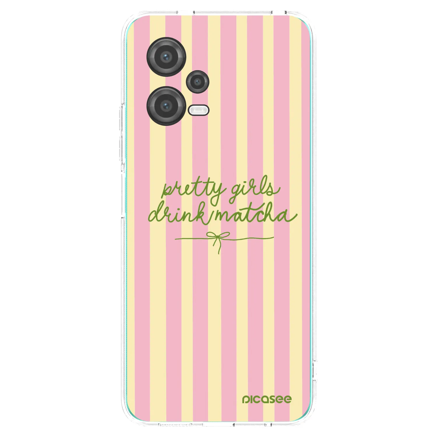 Picasee silikónový prehľadný obal pre Xiaomi Poco X5 - Pretty matcha