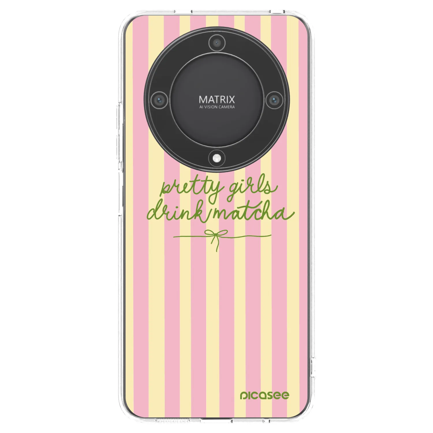 Picasee silikónový prehľadný obal pre Honor Magic5 Lite 5G - Pretty matcha