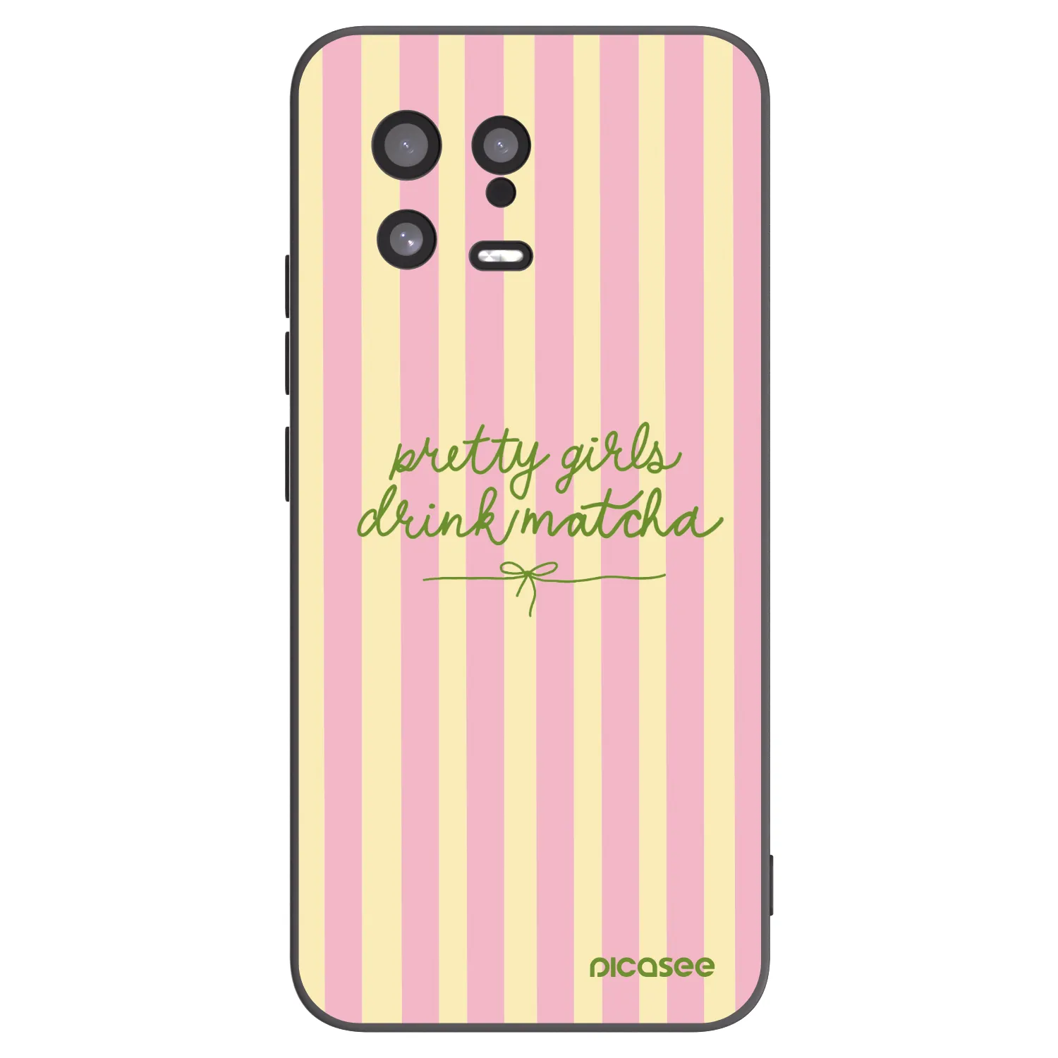 Picasee silikónový čierny obal pre Xiaomi 13 - Pretty matcha