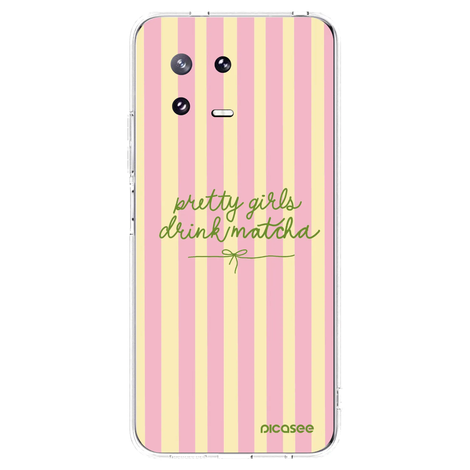 Picasee silikónový prehľadný obal pre Xiaomi 13 Pro - Pretty matcha