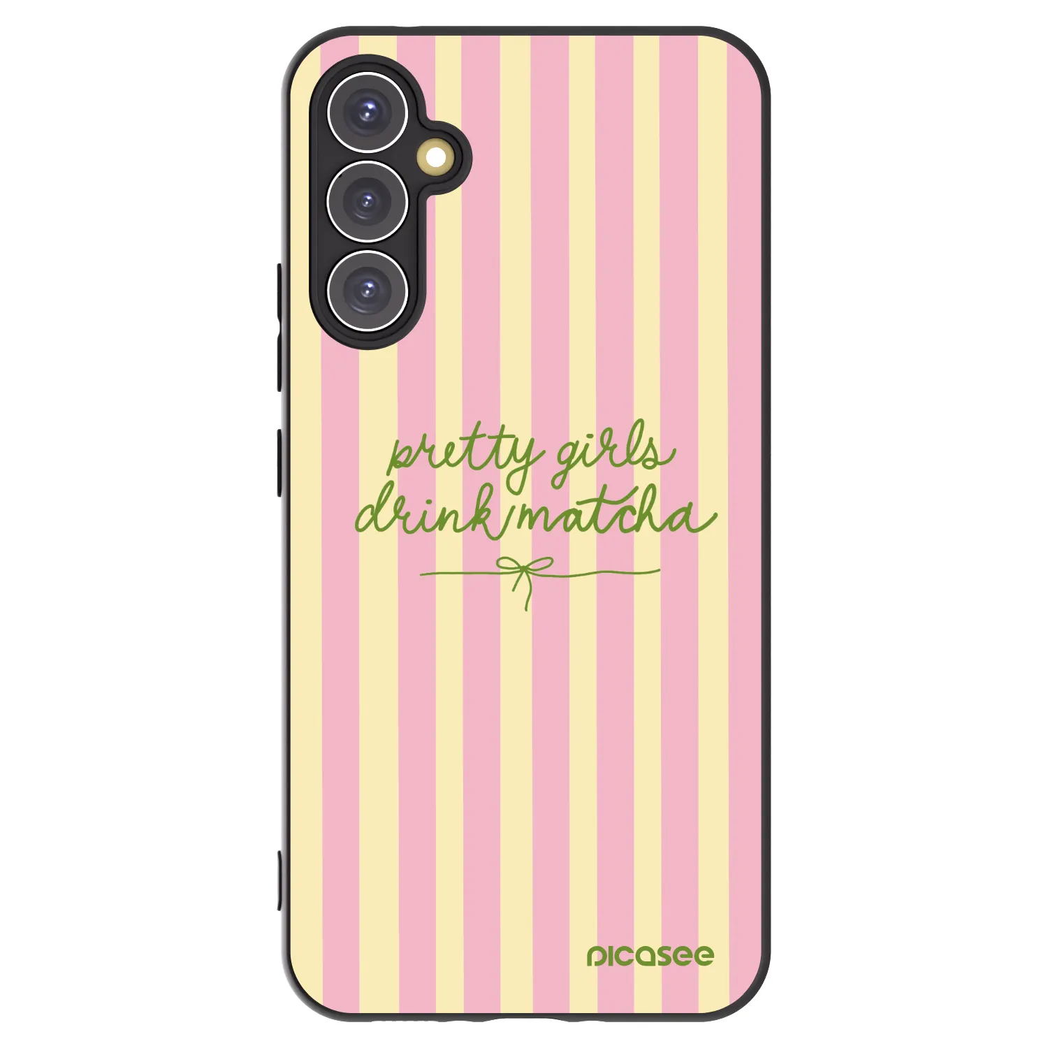 Picasee silikónový čierny obal pre Samsung Galaxy A34 5G A346B - Pretty matcha