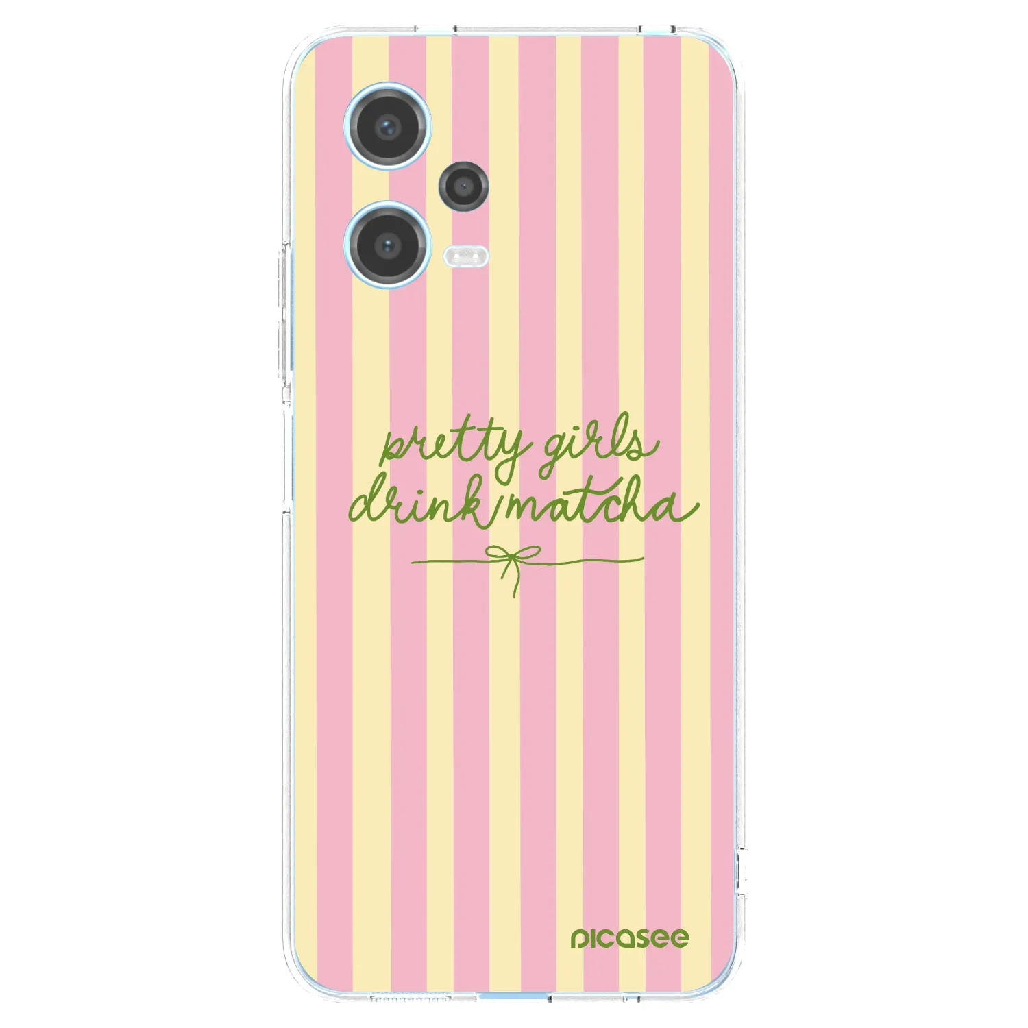 Picasee silikónový prehľadný obal pre Xiaomi Redmi Note 12 5G - Pretty matcha