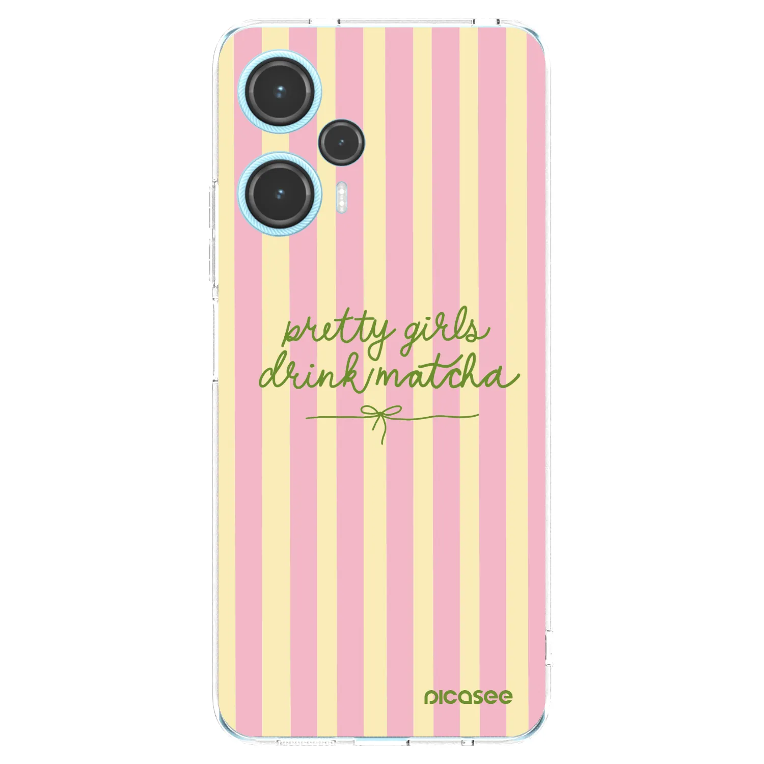Picasee silikónový prehľadný obal pre Xiaomi Poco F5 - Pretty matcha