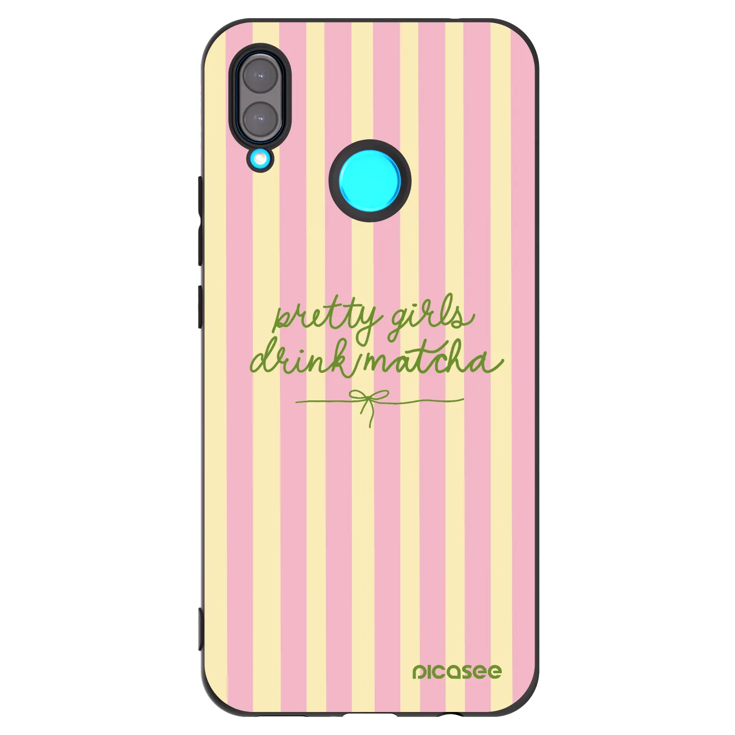 Picasee silikónový čierny obal pre Huawei Nova 3i - Pretty matcha