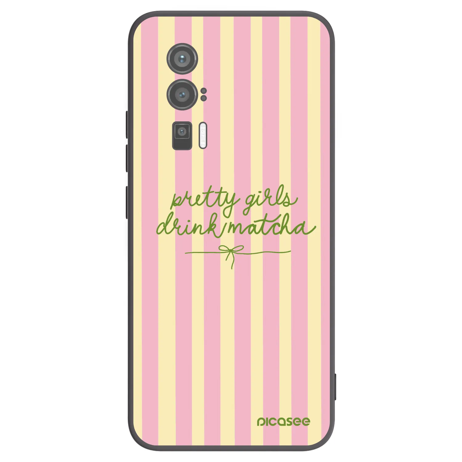 Picasee silikónový čierny obal pre Xiaomi Poco F5 Pro 5G - Pretty matcha