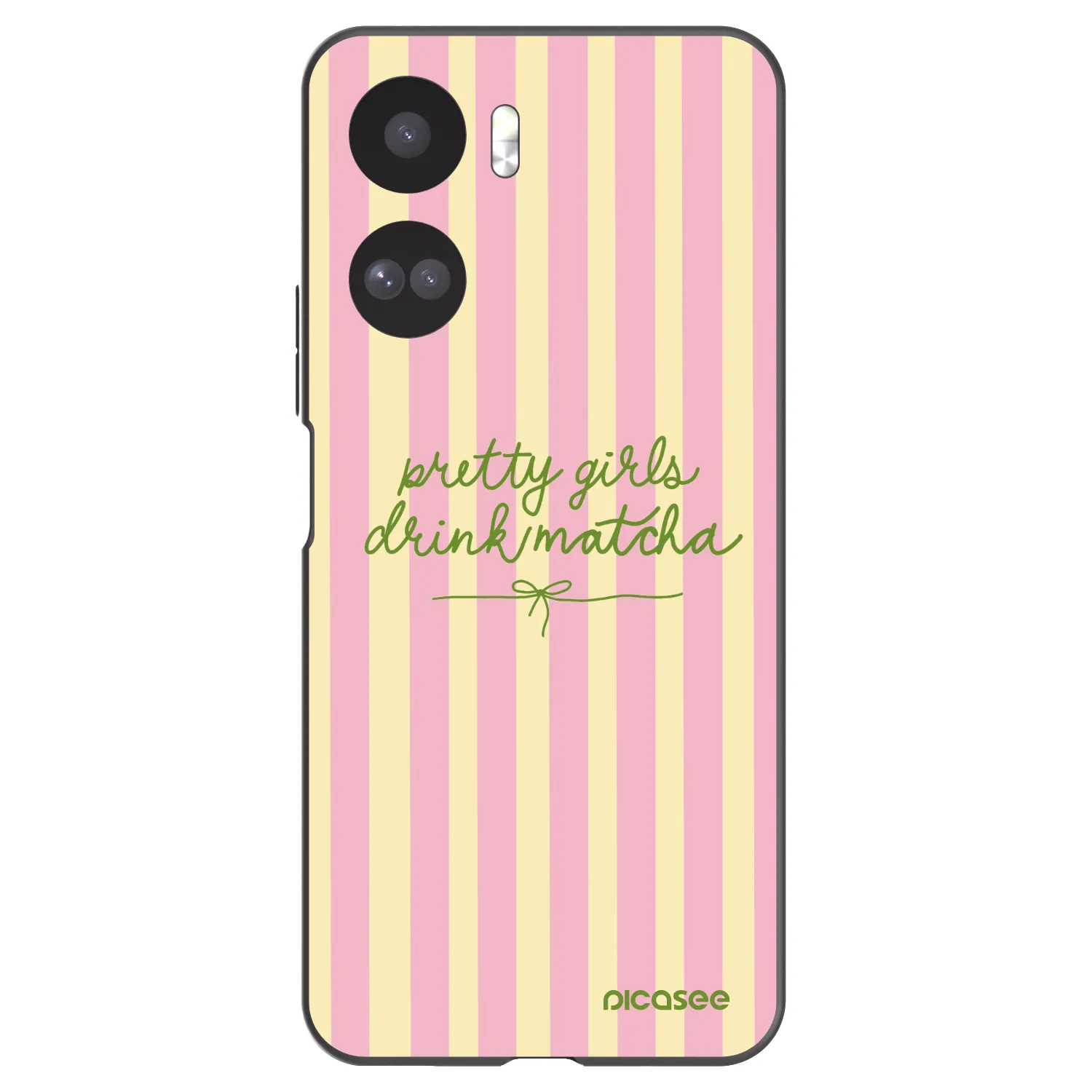 Picasee silikónový čierny obal pre Honor 90 Lite 5G - Pretty matcha