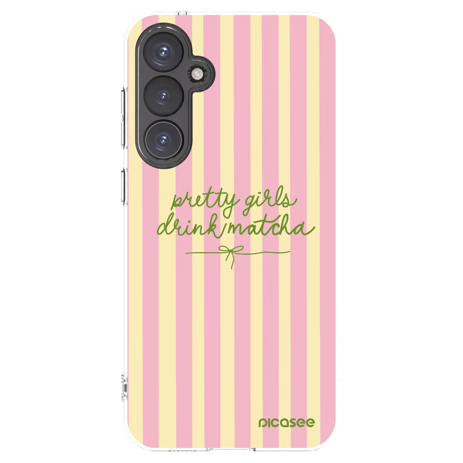 Picasee silikónový prehľadný obal pre Samsung Galaxy S23 FE S711B - Pretty matcha